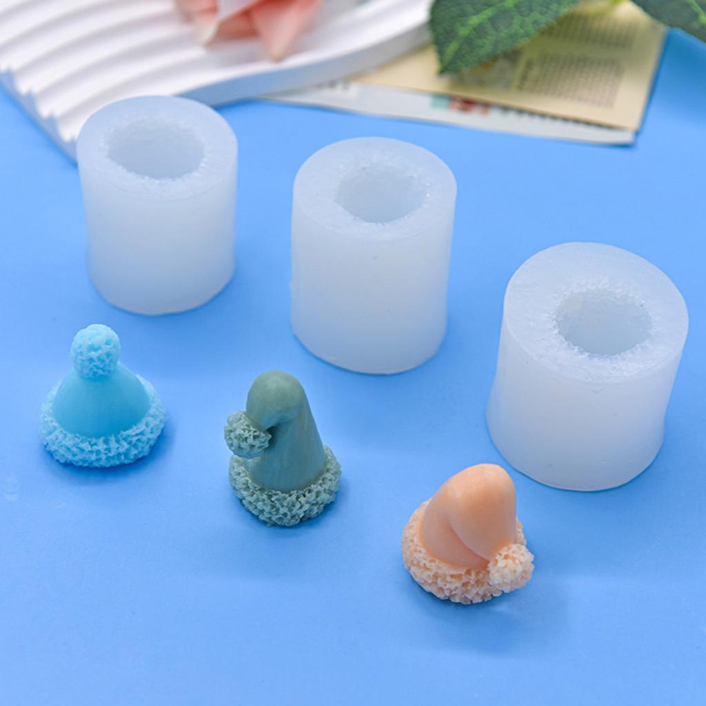 Silicone Mold for Christmas Hat Beautiful Chocolate Cooking Mold Hat Shape Fondant Mold Christmas Cupcake Baking Mold