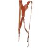 Adjustable PU Leather Rivet Double Shoulders Strap Digital Camera Harness Accessory