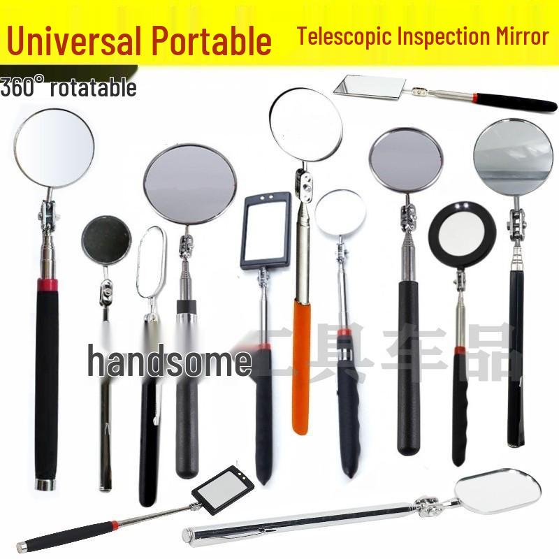 Magnetic Pickup Tool with Light & Inspection Mirror for Auto Repair