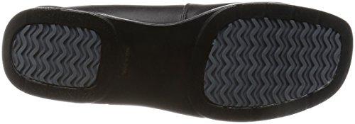 Mogabi Set MB327 Women's Black Flat Shoes, Size 22.5 Cm, 3E