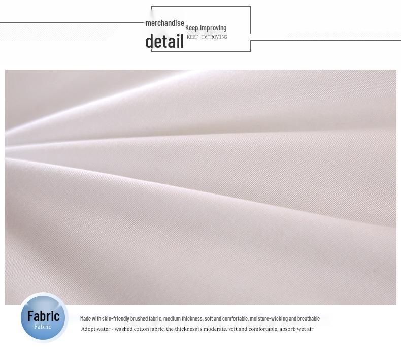 All-Season Double Quilt with Feather Velvet Cover for Autumn/Winter - Hotel-Quality Silk Cotton Quilt Core