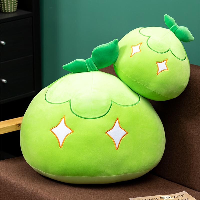 New Style Genshin Impact Game Plush Toys Kawaii Anime Slime Throw Pillow Keli Dango Toys Birthday Xmas Gift for Kids