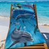 Dolphin Towel Quick Drying Beach Towels Are Suitable For Swimming Pools Camping Yoga And The Gym