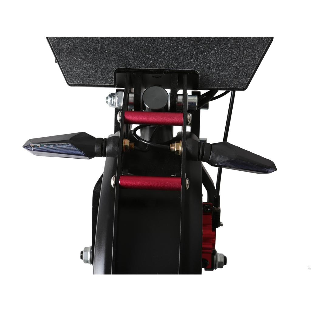 Výkonná elektrická koloběžka 6000W 60V 38Ah Maximální rychlost 85 km/h Dojezd 100 km 11'' pneumatiky Dvojité odpružení Skládací EScooter pro dospělé