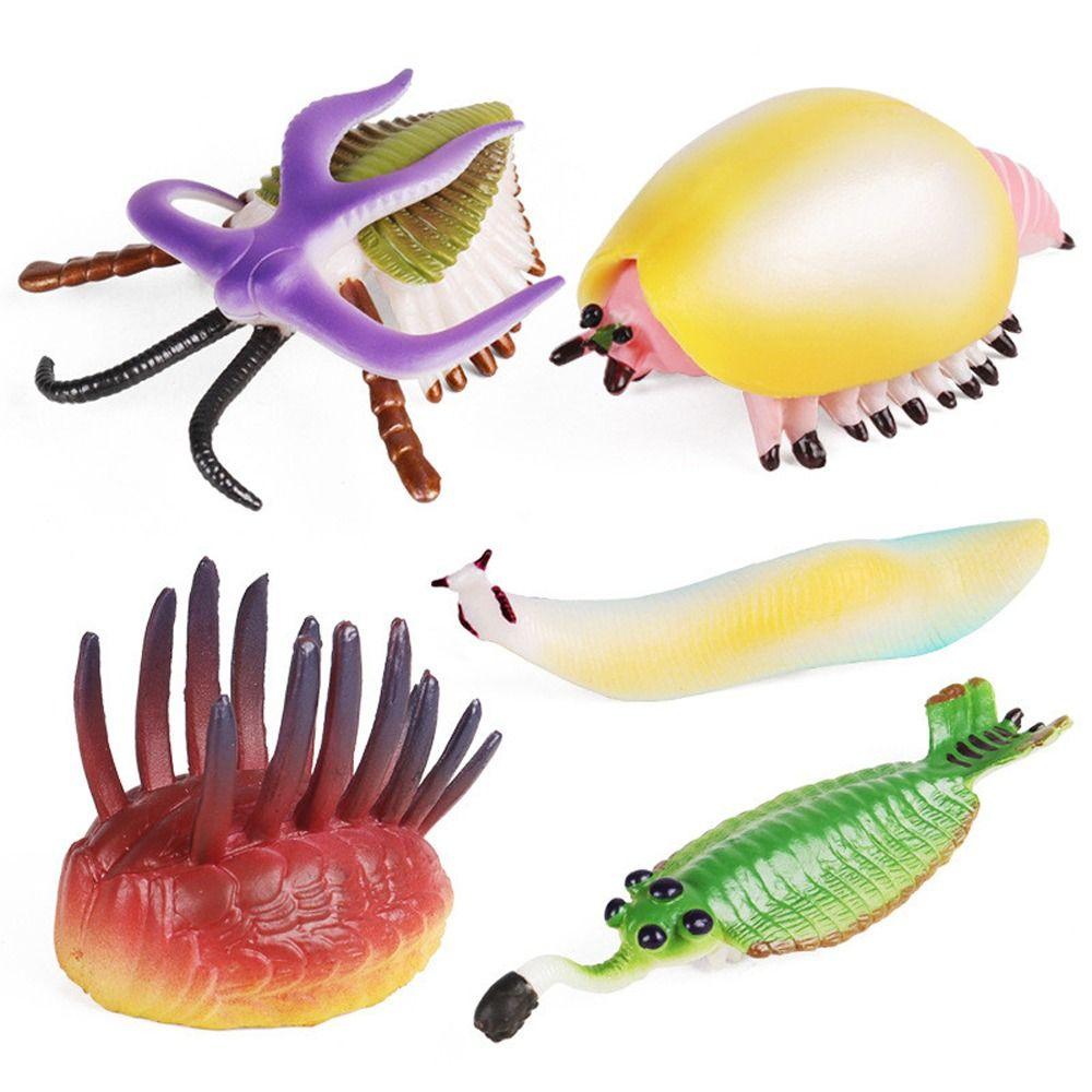 Prehistoric Ocean Animal Figure Nautilus Simulation Marine Life Figurines Educational Ancient Trilobite Figure Children Gift