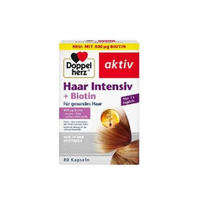 Doppelherz Haar Intensiv + Biotin 80 Kapseln