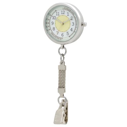 

Fieldwork Women s Pocket Watch with Pulse Tracker, Clip, Luminous Yellow, MKK2304-1