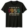 Made In 1955 Mens T Shirt 71st Birthday Gift Vintage Seventy-one Year Old