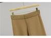 European Trendy Striped Sweater & Wide-Leg Pants Set for Women - Autumn/Winter Fashion Two-Piece