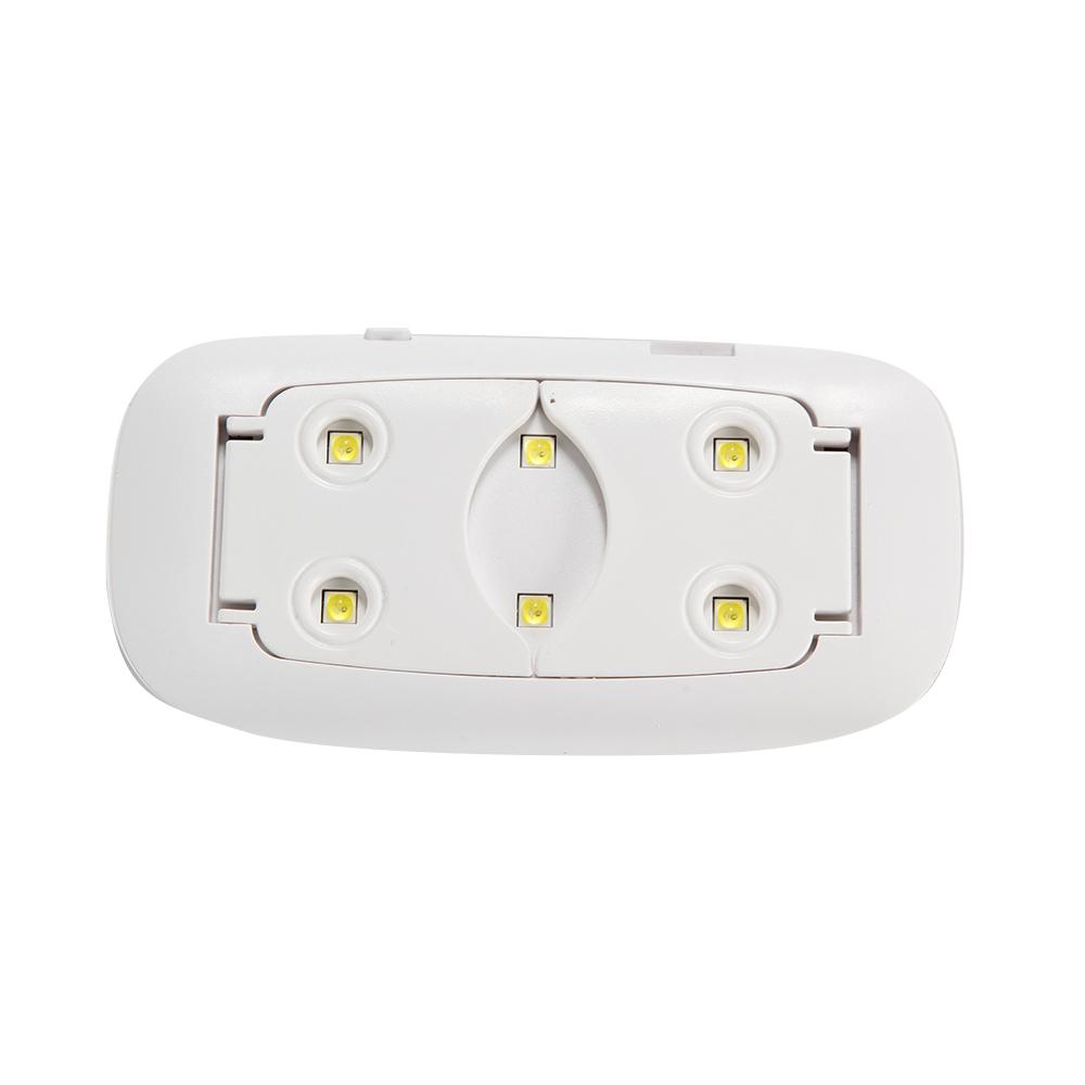 6W LED UV Mini Lamp Nail Dryer Portable USB Cable Nail Polish Lamp Gel Nail Art Tool Nail Dryer