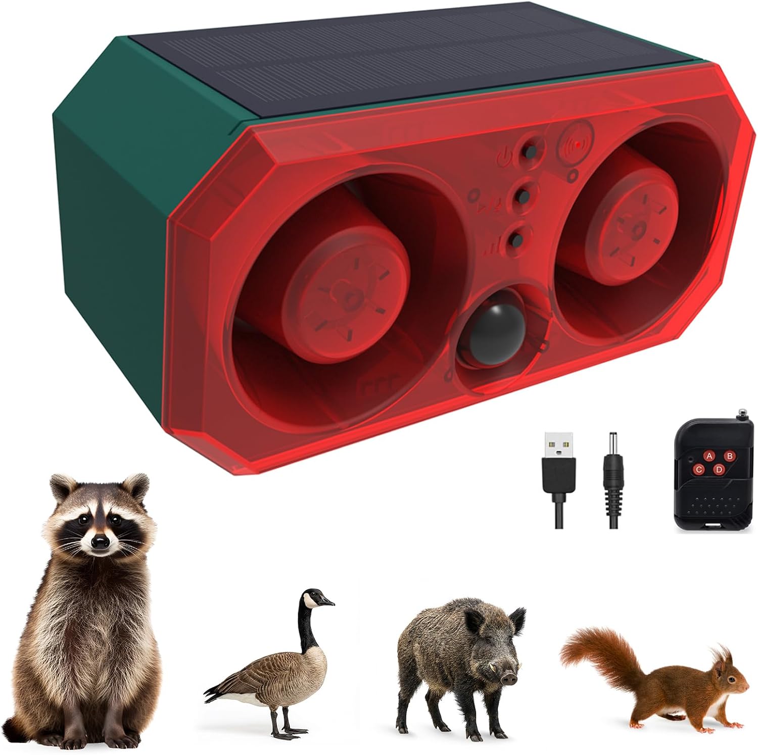 Solar Motion Alarm – 130dB Dual