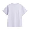 Li Ning Sports Trend Series Casual Simple Solid Color Round Neck Pullover Short Sleeve T-Shirt Women T-Shirt Purple AHSV198-5