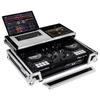 ODYSSEY DJ Controller Case for Pioneer Pioneer Flight Case with Bottom 1U Rack Space and Glide Platform FZGSPIDDJ8001 DDJ-800 DDJ-800