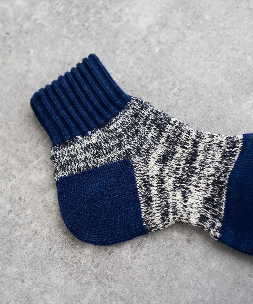 Nakota Low Gauge Panel Full Cold Sizes Oatmeal Socks, Cotton, Pile, Short, Warm, Weather, Men's (25-27cm),