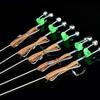 Canna da Pesca Automatica Piccola da Mare Canna da Pesca Automatica Pigra Canna da Pesca con Molla Inserita
