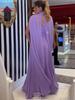 Sleeveless Mid-Length Elegant Formal Dress - Autumn 2025 Collection