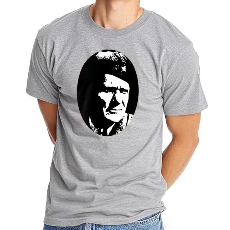 100 Baumwolle Oausschnitt MäNner Tshirt Individuell Bedruckte Tshirt Josip Broz Tito Yugoslavia Portret Frauen Tshirt