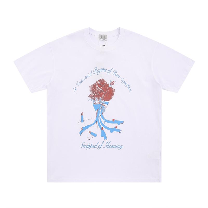 2024 Letter Printed T-shirt Loose 100% Pure Cottonhigh-quality Polo Fashion Topfashionable Streetwear, Loose and Oversized