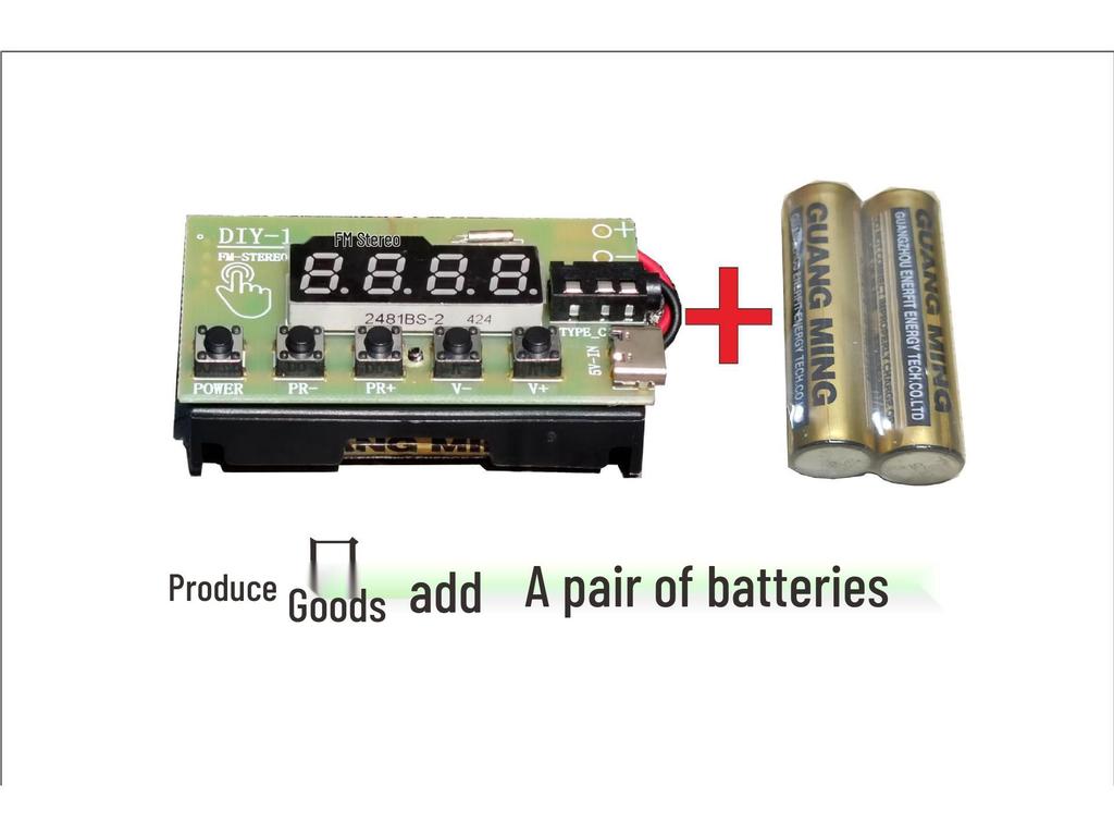 Stereo FM Radio Kit with Digital Display - DIY Parent-Child Welding Project
