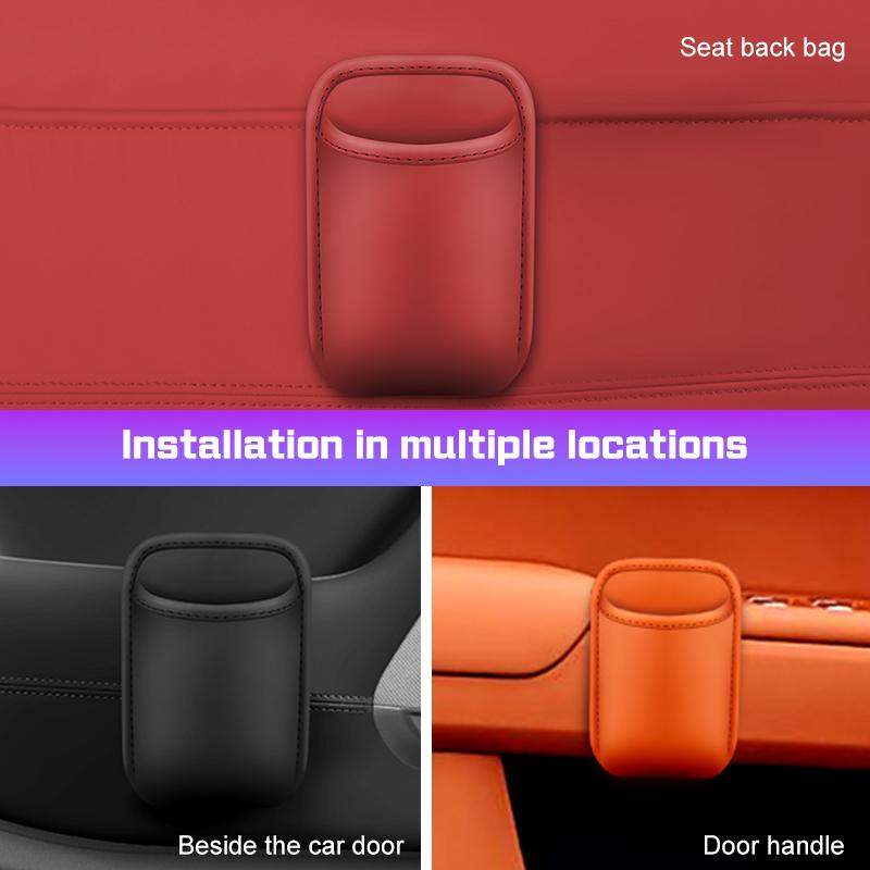 PU Leather Car Cup Holder Storage Box For KIA Forte Seltos K3 kx3 K5 k8 k9 Sportage Ceed Soul Car Door Side Water Drinks Holder