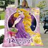 1pc Rapunzel Printing Blanket - Soft, All-Season Throw for Living Room, Bedroom,Personalized Gift with Adorable Cartoon Design