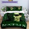 3pcs Matrix, Survived Cover Set,Soft Comfortable Duvet Cover,Guest Room (1*Duvet Cover + 2*Pillowcases, Without Core) Yy251024047