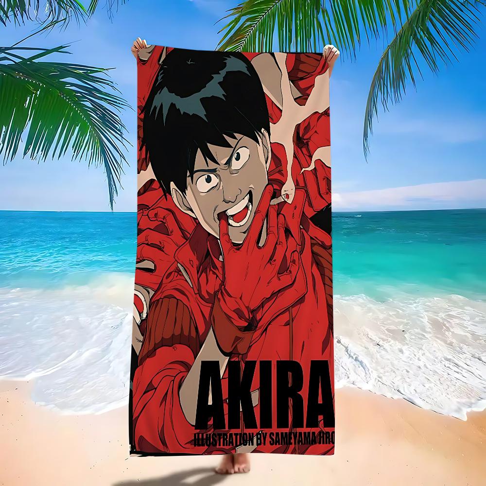 1pc Akira 1988 Film Microfiber Beach Towel Absorbent Quick dry Soft Yoga Swimming Resort Mountain Climbing Towel