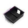 For Great Wall Tank 500 Center Console Armrest Organizer Tray Durable ABS Black Storage Box With Divider Car Accessories