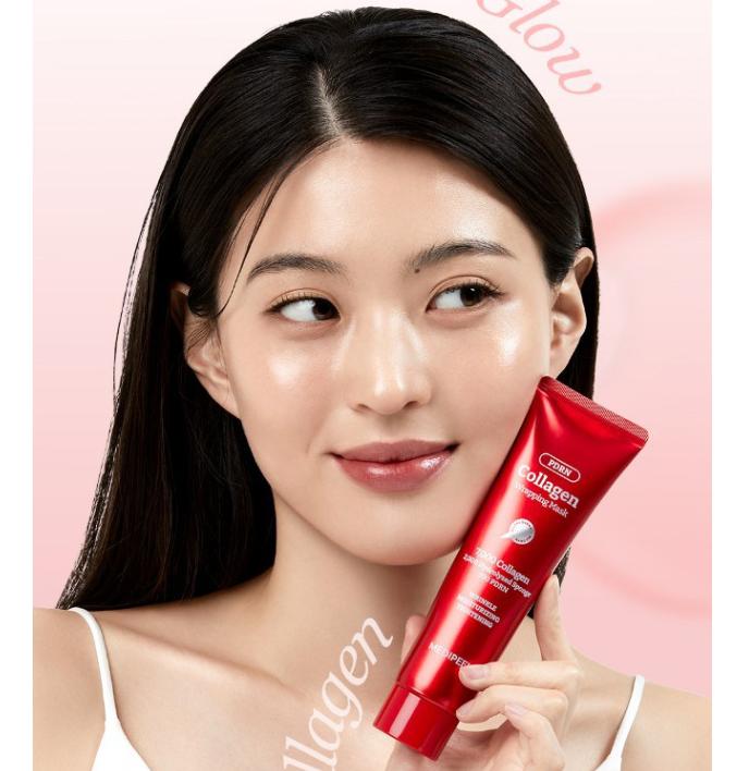 MEDI-PEEL Collagen Aqua Glow Wrapping Mask Pack 100ml – Deep Hydration & Glow Care