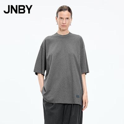 Autumn 2025 Cotton Round Neck Loose T-Shirt