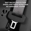 SEAMETAL 2pcs Car Seat Belt Cover Protector Universal Seat Belts Padding Anti Scratch Silicone Protective Sleeve Accessories