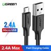 Kabel USB auf Micro-USB Ugreen US289Qc 3.0 2.4A 1M (Weiß)