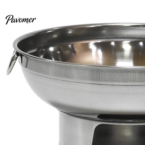 Fast Heating Cookware for Family Dinner Stainless Steel Hot Pot Induction Gas And Electric Stoves, Detachable Sturdy All Stoves Round Pot,