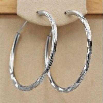Women's Classic Simple Hoop Earrings Golden Geometric Pattern Suitable for All Occasions Metal Multifunctional Women's Jewelry