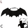 Halloween Cute Pet Clothes Black Bat Wings Harness Costume for Halloween Cosplay Cat Dog Halloween Party for Pet Supplies H U2T7