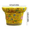 Tea Infuser Umbrella Ceramic Loose Leaf Filter Vintage Chinese Tea Strainer For Office Home Kitchen Countertop Apartment