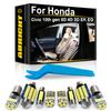ABRIGHT Car Interior LED Lights For Honda Civic 10th Gen 5D 4D 3D EK EG Coupe Hatch 2006 2007 2008 2011 2017 2018 Accessories