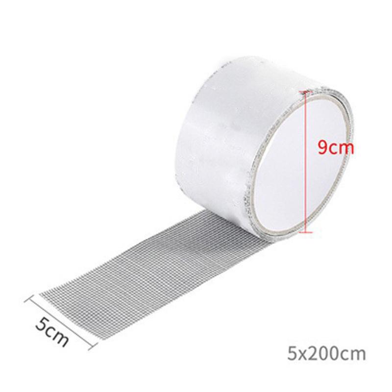 

Самоклеящаяся лента для ремонта оконных экранов, заплатка для закрытия дыр, разрывов, противомоскитная сетка серый