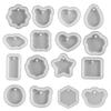 Non Stick Silicone Resin Mold High Quality Durable for Crystal Epoxy Pendant Single Drop Shaped Jewelry Casting
