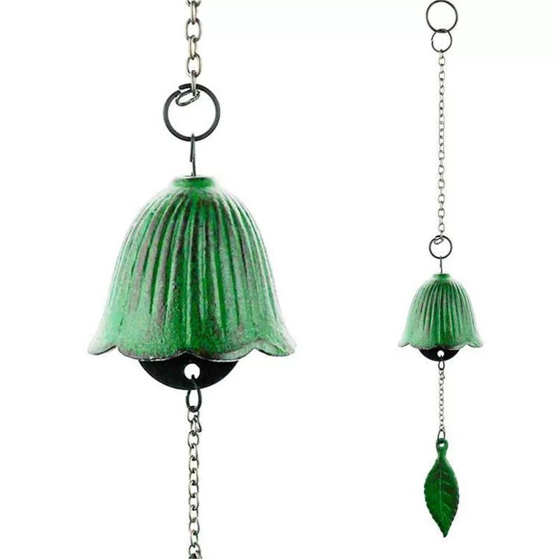 Cast Iron Wind Chime Metal Hanging Wind Bell Balcony Outdoor Garden Decorations