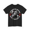 Halt durch Es wird schlimmer Sarkastischer Humor Affe Unisex T-Shirt