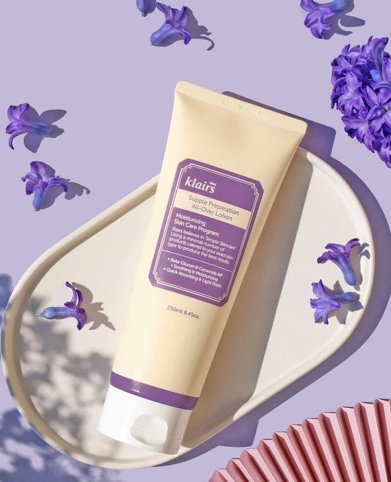 Supple Preparation Lotion Korean Body Emulsion Supple Preparation Lotion 250ml [dear,klairs] All-Over (250ml) Cosmetics, Lotion, Lotion,