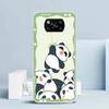Cartoon Cute Panda Bear Phone Case For Xiaomi Poco F7 Ultra X5 X6 X7 Pro M7 Redmi 15C 15 13C 13 12C 12 10C 10 10A 9 9C 9A 9T Cov