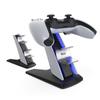 Type-C Wireless Joystick Charging Base Dual Controller Stand for Sony Playstation 5