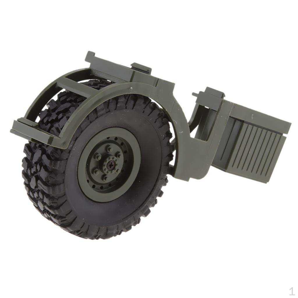 

Запасне колесо з масляним резервуаром для DIY Kits для WPL -36 6K 6KIT 1/16 RC Truck