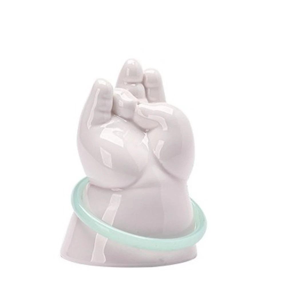 Cute Hand Incense Holder Ceramic Fat Hand Statue Wire Incense Holder Incense Burner Home Decor Incense Holder