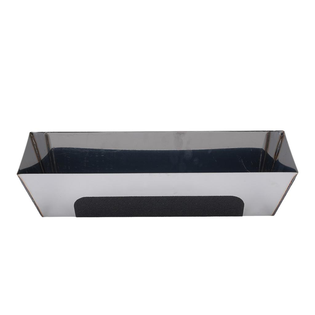 Tavă pentru glet de gips-carton 12 inch Inox Anti-alunecare Electro-călire Rezistent la ploaie Tavă pentru scule de gips-carton