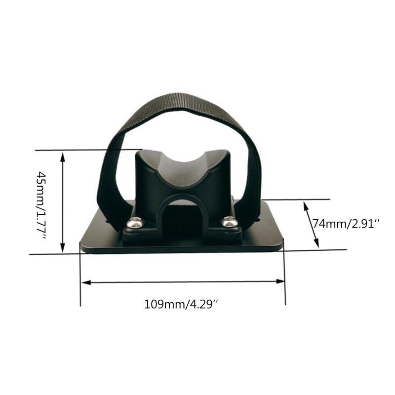 Portable Fixed Clip Bike Mount, Aluminum Alloy Waterproof for Carrier Luggage Ra