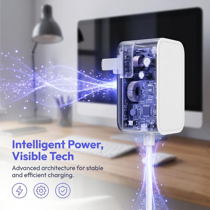Power Adapter DC 12V 1A AC 100V240V Input Lightweight Power Supply for LED Bars OverCurrent Protection for Home Decor