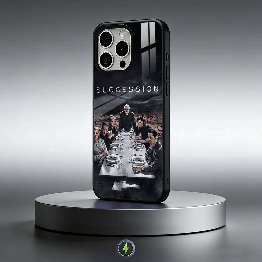 

TV Succession Phone Case For iPhone17,16,15,14,13,12,11 Plus,Pro Max Magnetic For Magsafe Wireless Charging iPhone12mini